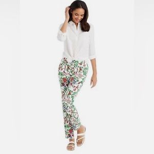 💕J.McLaughlin Masie Stretch Woven Pants in Amelia Floral💕  NWOT